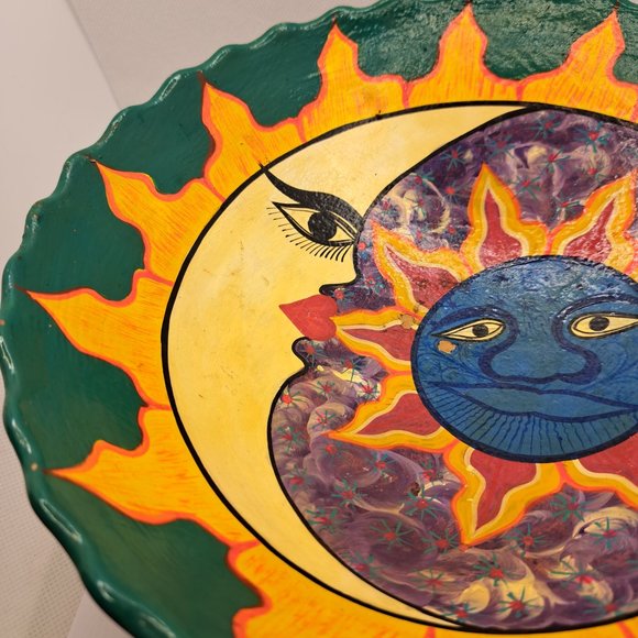 Mexican sun dish plate. - Picture 5 of 6
